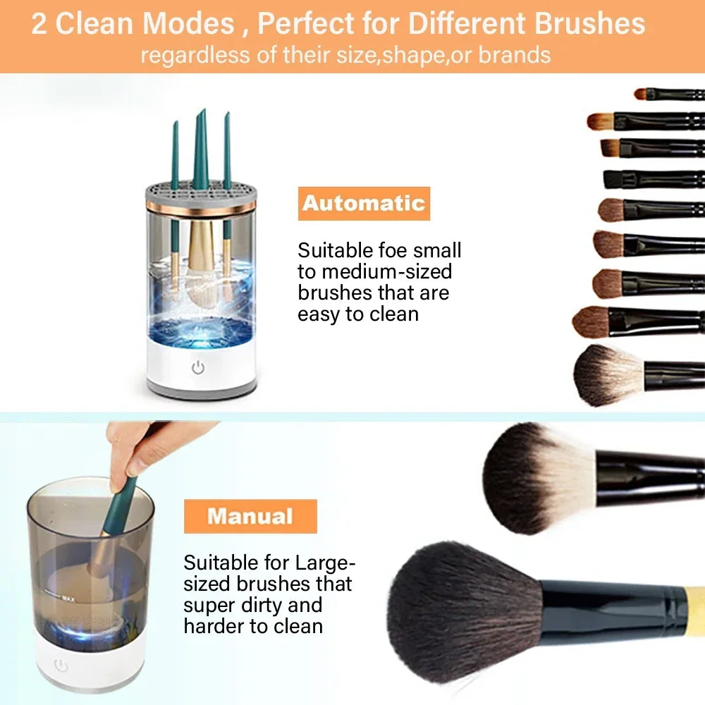 Electric Makeup Brush Cleaner